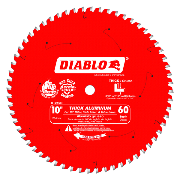 Diablo DIABLO SWBLD 10"" 60T D1060N